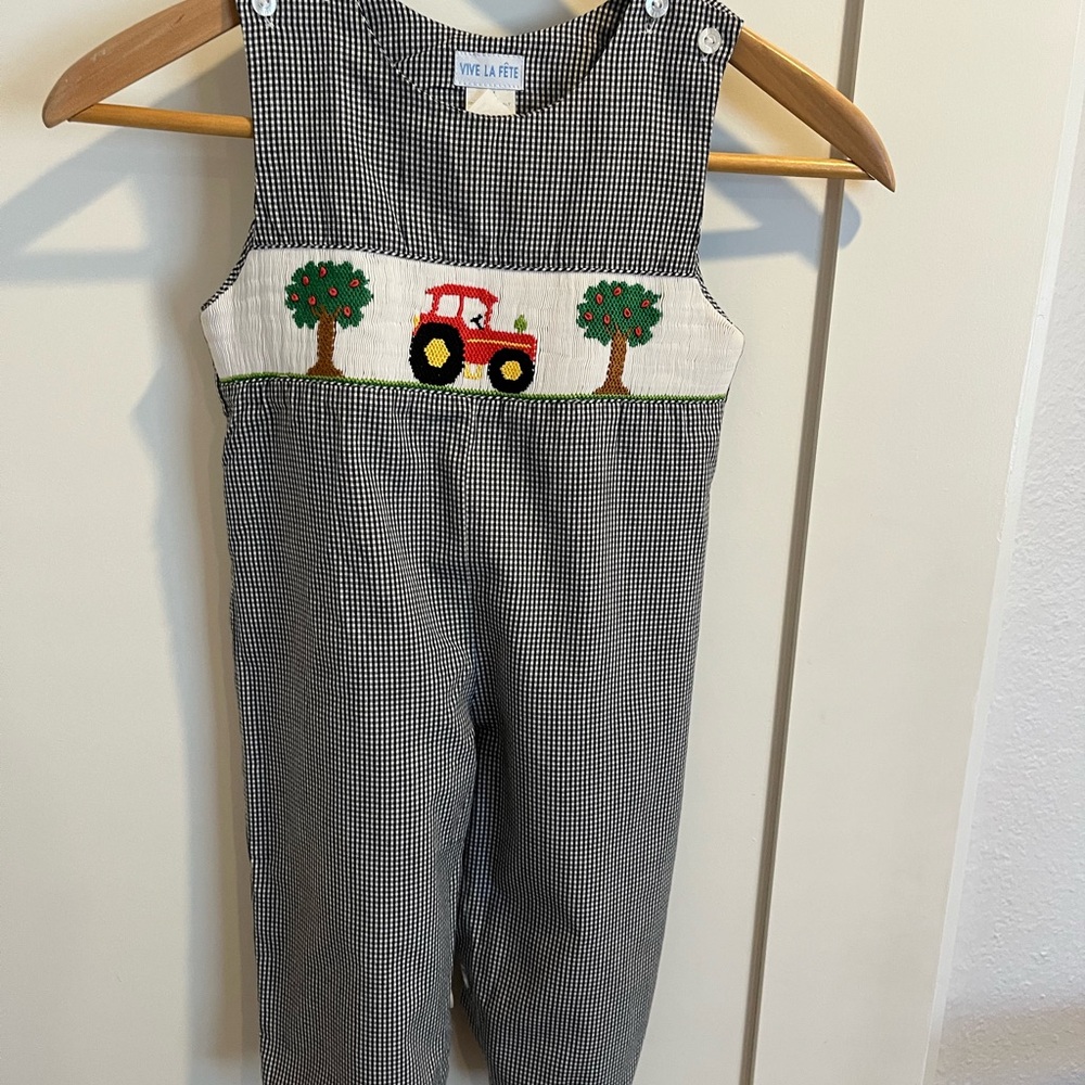 Boys Smocked Jon Jon